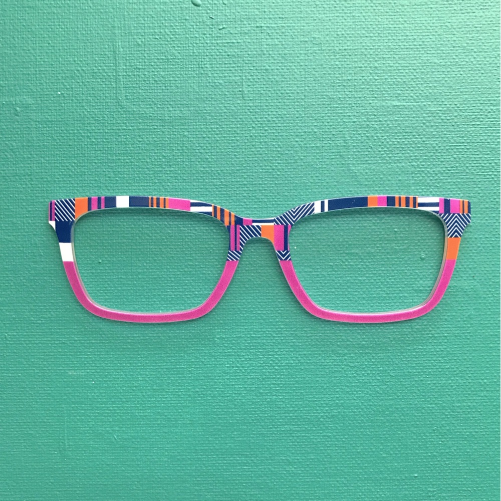 “Violet Blocks” Pair Eyewear LARKIN TOPS